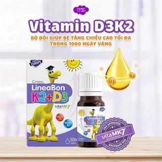 VITAMIN D3K2 DẠNG GIỌT LINEABON