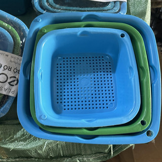 Bộ rổ kèm thau nhựa 6 món đa năng