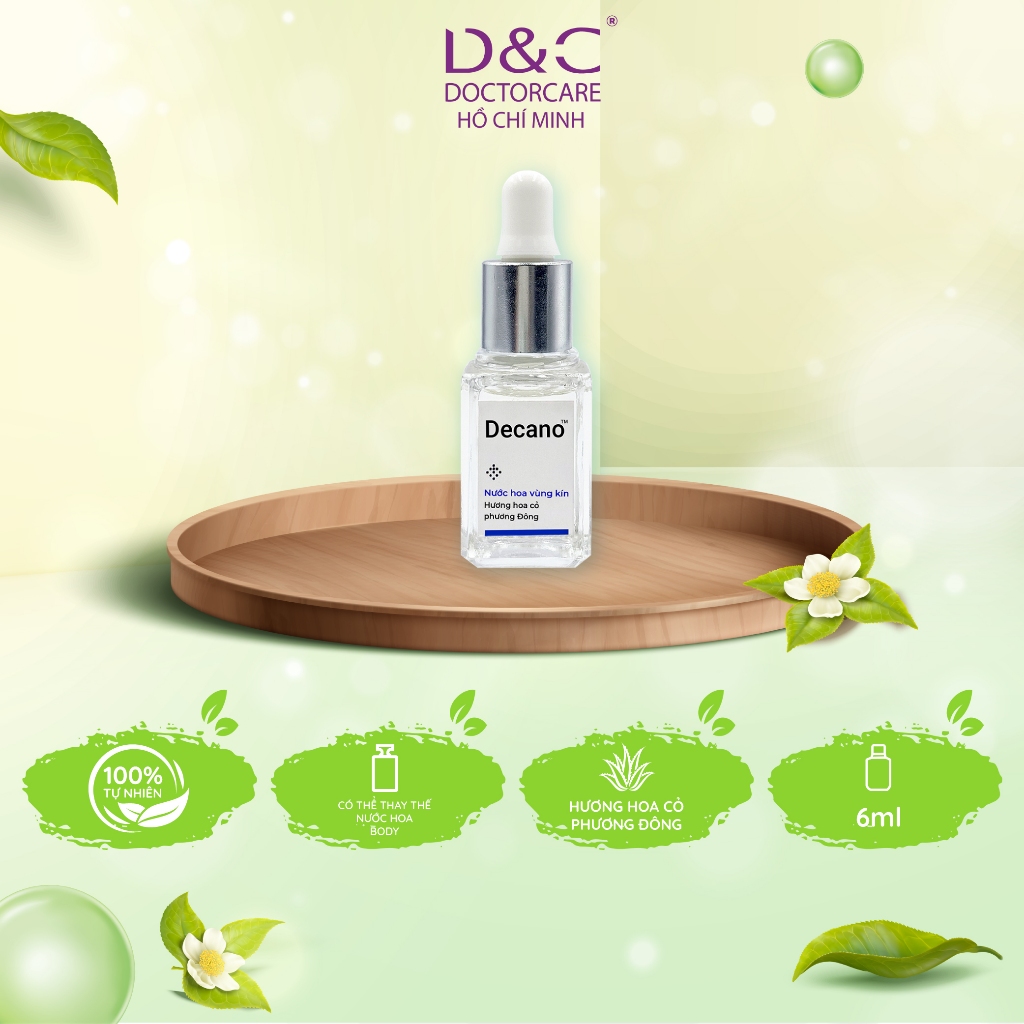 Nước hoa vùng kín D&C Decano hương hoa cỏ phương Đông
