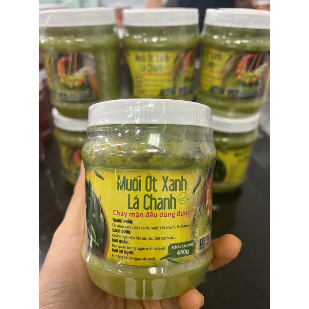 ( Cô Ba Food ) Muối Ớt Xanh Sánh Sệch