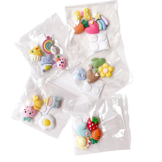 Stiker 3D ngộ nghĩnh dễ thương, Stiker 3D dán ly, cốc trang trí đồ dùng cho bé