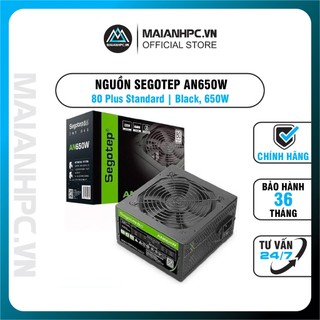 Nguồn segotep an650 650w black / white 80 plus standand bảo hành 36 tháng