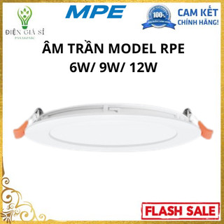 Đèn âm trần rpe, chính hãng mpe bảo hành