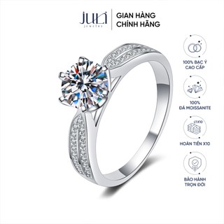 Nhẫn kim cương cầu hôn bạn gái, được kiểm định 100% chất lượng cao| Nhẫn đeo tay cao cấp | N959 JULI