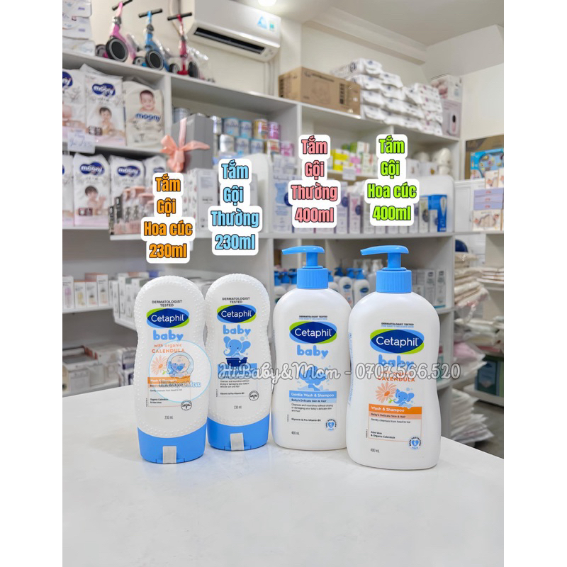 SỮA TẮM GỘI 3in1 CETAPHIL