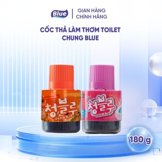 Chai Thả Bồn Cầu Blue Hàn Quốc 180G Hương Ngàn Hoa - Làm Thơm Toilet, Sạch Khuẩn