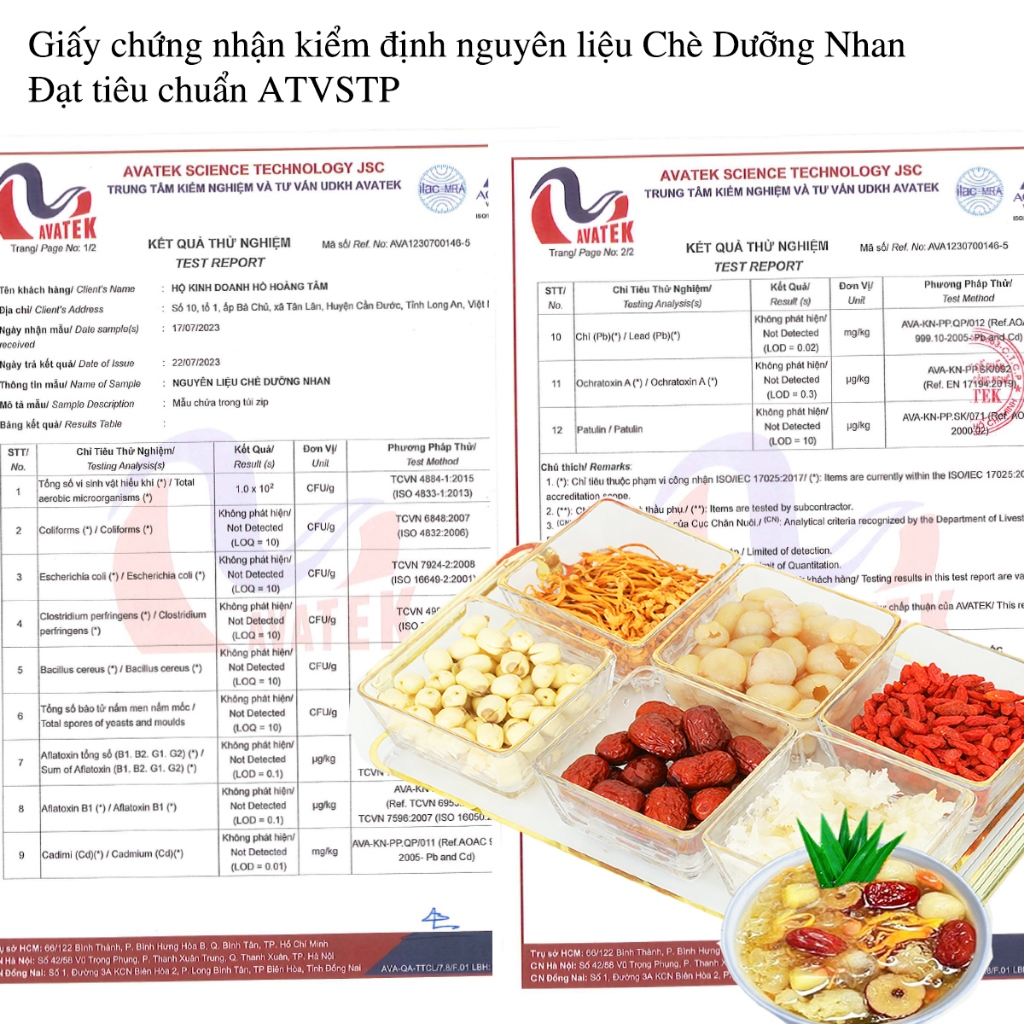 Chè dưỡng nhan - 20 Gram tự chọn