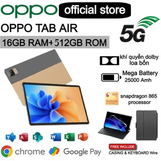 2024 MẪU MỚI Oppo Pad Air 12 inch Android 12.0 [RAM 16GB 512GB ROM] Máy tính bảng Android hai SIM 4G LTE WiFi 2.4/5G