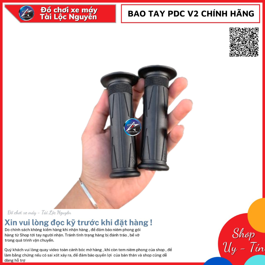 BAO TAY PDC CHÍNH HÃNG MẪU V1/V2 DÀNH CHO NHIỀU LOẠI XE