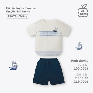 Bộ cộc lapomme thuyền đại dương 12075 size 9m-3y