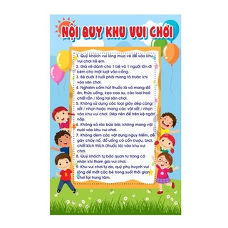 NỘI QUY KHU VUI CHƠI