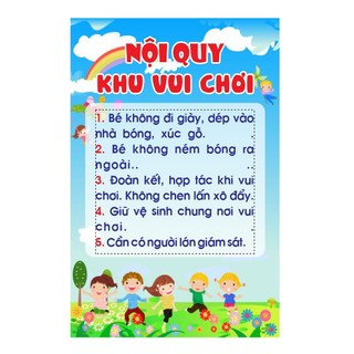 Nội quy khu vui chơi
