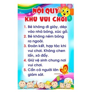 NỘI QUY KHU VUI CHƠI