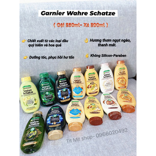 Bộ ba gội + xả + ủ tóc Garnier 🍃🍃🍃