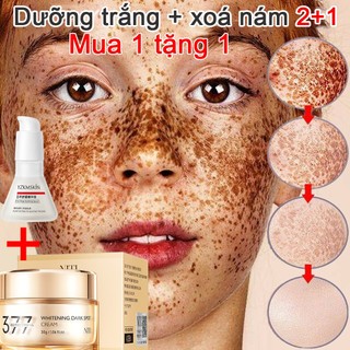 Kem xóa nám tàn nhang 377 làm trắng da loại bỏ nám làm sáng tông màu da kem dưỡng ẩm da mặt Dưỡng ẩm da30g
