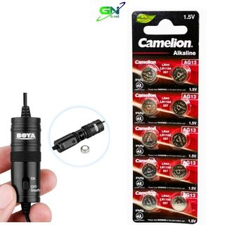 Vỉ 10 viên pin micro cài áo boya by-m1 lr44