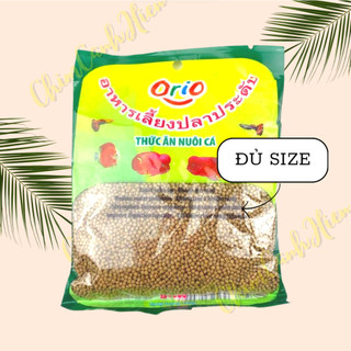 Cám cá , thức ăn cá ORIO dạng hạt, nhuyễn gói nhỏ 100gr