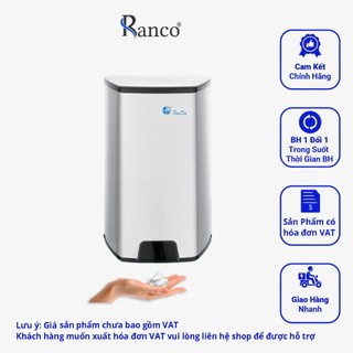 Hộp Đựng Dung Dịch Sát Khuẩn, Bình Chứa Dầu Gội RANCO Thép Không Gỉ Tự Động XINDA  800ml ZYQ-100K