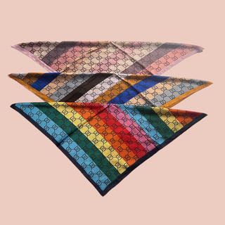 Khăn lụa vuông size 70x70cm mẫu mới - Maben