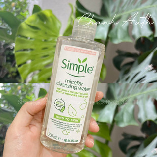 [Hàng Cty] Nước Tẩy Trang SIMPLE 200ml