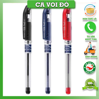 Bút gel 0.7mm silk ball doublea- mực xanh