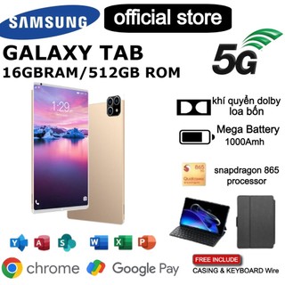 Máy tính bảng 5G Samsung Galaxy TAB Máy tính bảng 8.9 inch 16GB + 512GB Máy tính bảng học tập cho máy tính bảng HD l