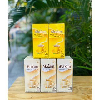Cà phê Maxim Hàn Quốc Hộp 240g (20x12g) MUA 1 HỘP TẶNG 1 GÓI BỘT CACAO NESTLE