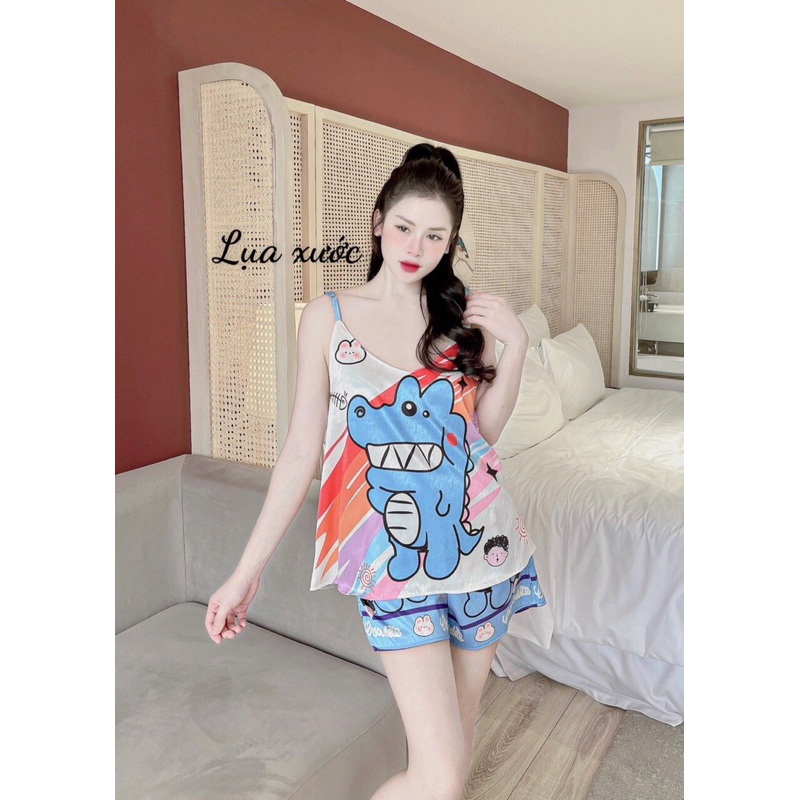 BỘ ĐÙI LỤA XƯỚC FREESIZE 40-60kg