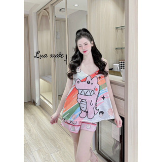 BỘ ĐÙI LỤA XƯỚC FREESIZE 40-60kg