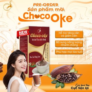 Socola Hòa Tan Uống Liền CHOCO-OKE, Socola Hòa Tan Đặc Biệt Thơm Ngon Tiện Lợi, Le Plateau Coffee