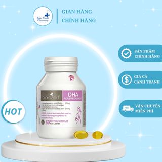 Viên Uống DHA Cho Bà Bầu Bioisland Úc DHA For Pregnancy Hỗ Trợ Sức Khỏe