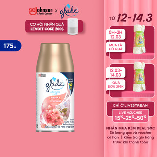  GLADE Lõi Xịt thơm phòng tự động Hương Hoa Anh Đào Lily 175g