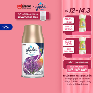  GLADE Lõi xịt thơm phòng tự động Hương Lavender 175g