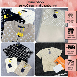 Áo phông lv nam in họa tiết monogram lấp lánh siêu đẹp - áo thun lv nam nữ in lấp lánh cực chất