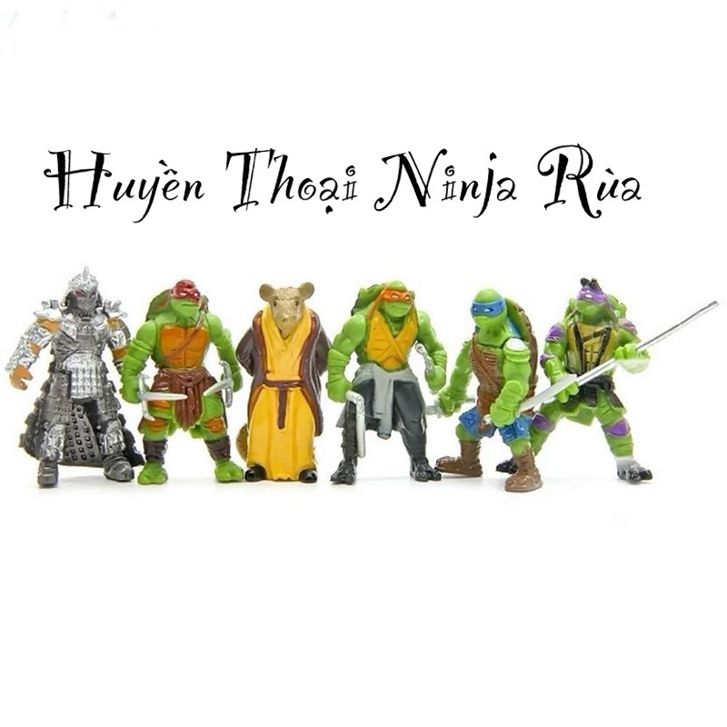 NINJA RÙA MINI - Ninja rùa chiến binh kích thước nhỏ
