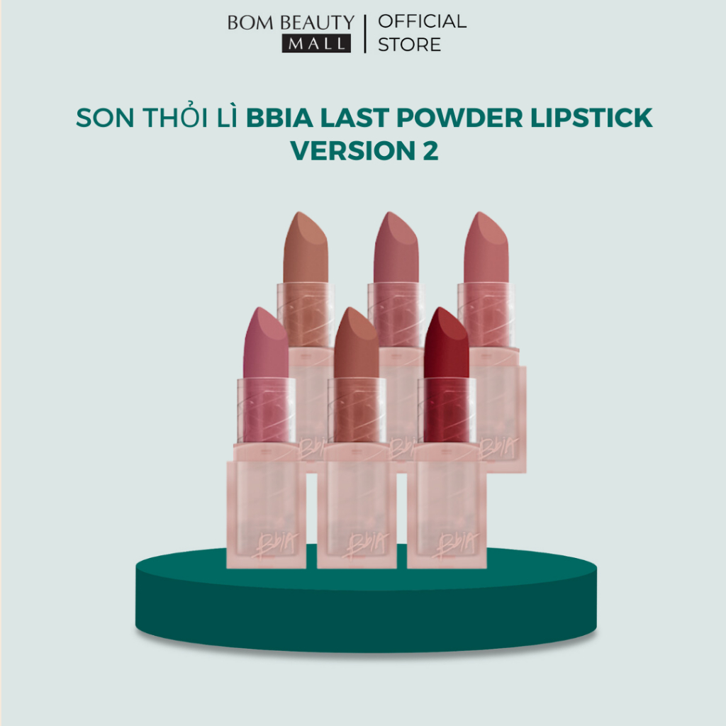 Son Thỏi Lì Bbia Last Powder Lipstick Version 2