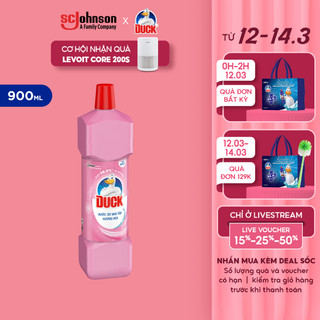 DUCK Tẩy Rửa Nhà Tắm Hương Hoa Hồng 900ML