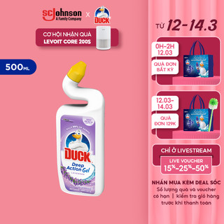 DUCK Tẩy Rửa Bồn Cầu Hương Oải Hương 500ml