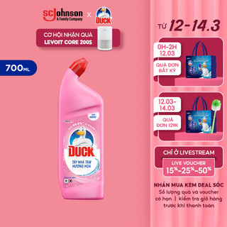DUCK Tẩy Rửa Bồn Cầu và Nhà Tắm Hương Hoa 700ML