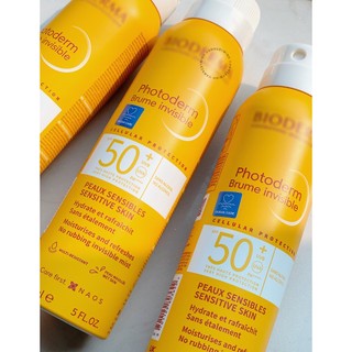 Xịt chống nắng Bioderma Photoderm Brume Invisible SPF50+ 150ml
