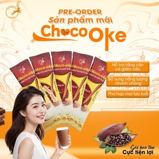 Combo 5 gói Socola Hòa Tan Uống liền CHOCO-OKE, Socola Hòa Tan Đặc Biệt Thơm Ngon Tiện Lợi, Le Plateau Coffee