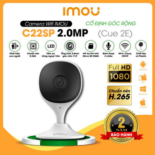 Camera IMOU Trong Nhà C32sp CUE 2E 3mpx , Cố Định, Đàm Thoại 2 Chiều