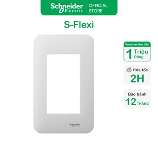 Mặt công tắc ổ cắm| mặt cho thiết bị size s m l dòng s-flexi trắng - schneider elictric - fg1051_we fg1052_we fg1053_we