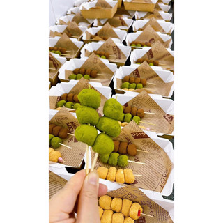 Mochi chấm kem sữa chua phô mai