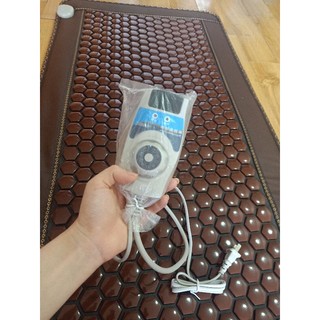 Combo thảm đá nhiệt và gối đá nhiệt hỗ trợ giảm đau xương khớp nhức mỏi vai gáy