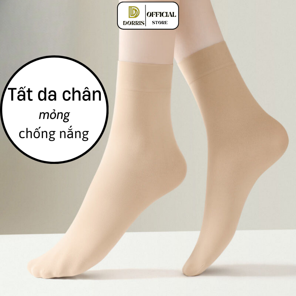 Tất vớ da chân siêu co giãn mềm mịn