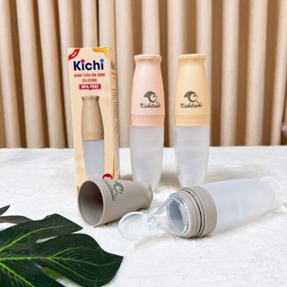 Bình thìa ăn dặm silicon Kichilachi 90ml