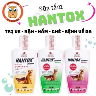 sữa tắm HanTox ngừa ve rận dành cho chó mèo
