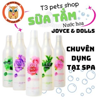 sữa tắm nước hoa Joyce & Dolls 400ml dành cho chó mèo chuyên dùng cho spa