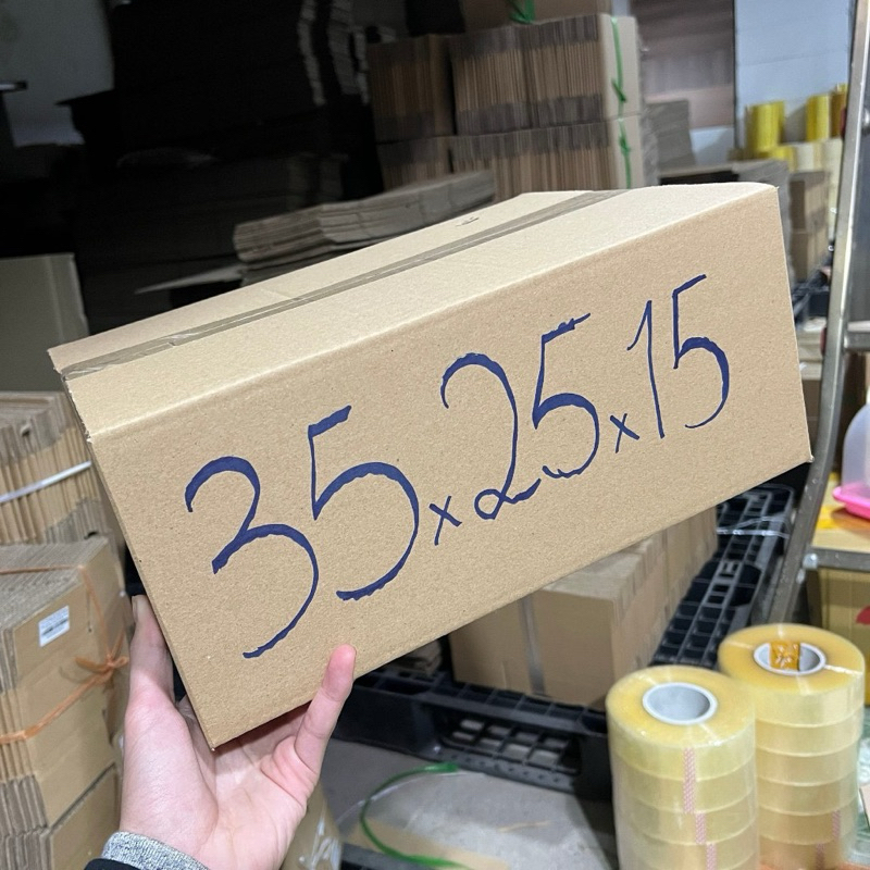 35x25x15 1 Hộp carton đóng hàng